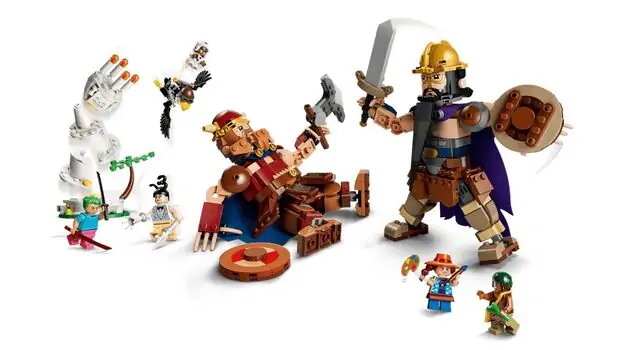 Lego One Piece 75644 Dorry vs. Brogy – Giants of Little Garden, 3 image