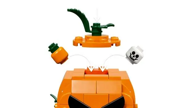 lego 40822 Jack-O'-Lantern Pickup Truck, 5 image