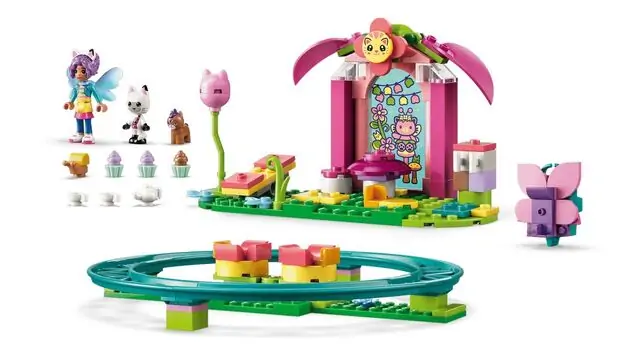 Lego Gabby's Dollhouse  11214 Fairy Roller Coaster and Tea Party, 3 image