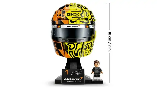 Lego Editions 43023 McLaren Mastercard F1® Team Lando Norris Helmet, 5 image