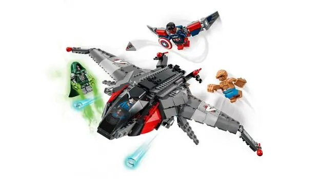 Lego Super Heroes 76347 Avengers: Doomsday Quinjet, 4 image
