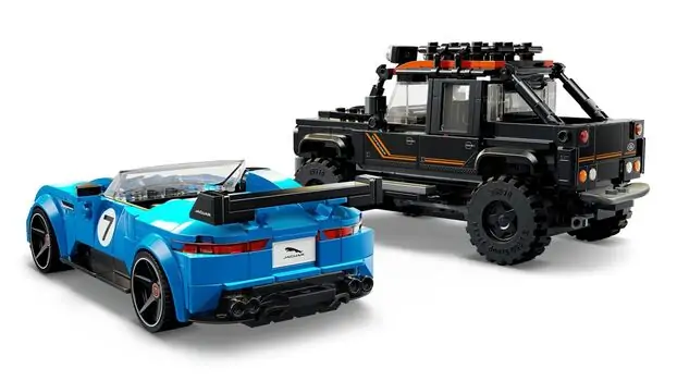 Lego Speed Champions 77264 aguar Project 7 & Land Rover Defender, 5 image