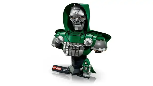 Lego Super Heroes 76345 Doctor Doom Bust, 6 image