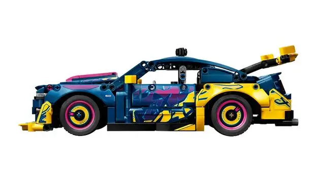 Lego Technic 42236 Custom Garage Ford Mustang GT Car [CLONE], 4 image