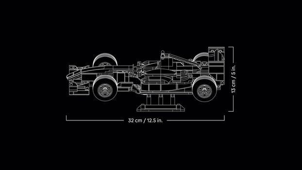 Lego Icons 11375 Ferrari F2004 & Michael Schumacher, 11 image