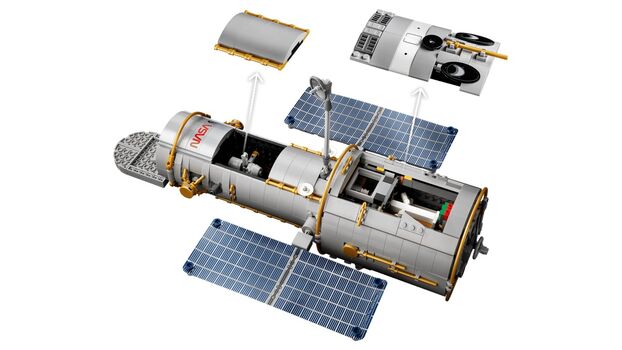 lego Icon 11382 Hubble Space Telescope, 4 image