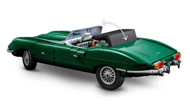 lego Icon 11381 Jaguar E-Type, 6 image