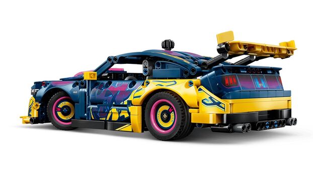 Lego Technic 42236 Custom Garage Ford Mustang GT Car, 5 image