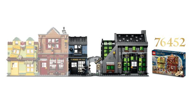 Lego Harry Potter 76471 Knockturn Alley Wizarding Shops, 5 image
