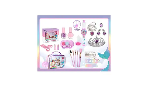 LITTLE PRINCESS  DIY COSMETICS FOR GIRLS 2104Z სათამაშო კოსმეტიკის ნაკრები, 4 image