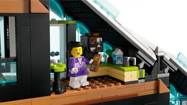 Lego City 60366 Ski and Climbing Center, 8 image