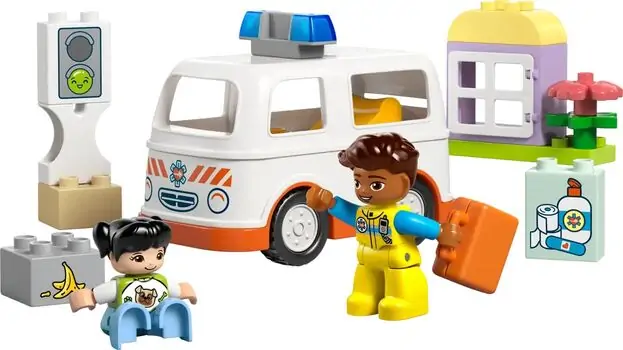Lego Duplo 10447 Ambulance & Driver, 2 image