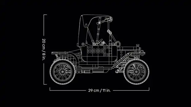 Lego Icons 11376 Ford Model T, 12 image
