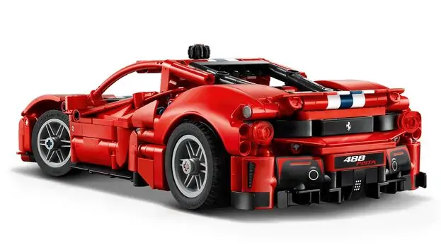 Lego Technic Ferrari 488 Pista Car, 8 image