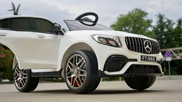 Mercedes Benz White - ელექტრო მანქანა, 4 image