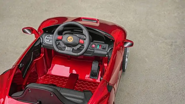 Ferrari F8 Car Painted Red - ელექტრო მანქანა, 7 image