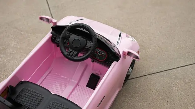 Porsche 911 Electric Car Pink - ელექტრო მანქანა, 7 image