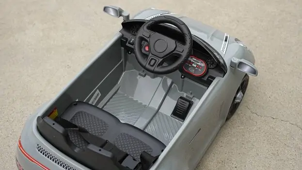Porsche 911 Electric Car Grey - ელექტრო მანქანა, 8 image