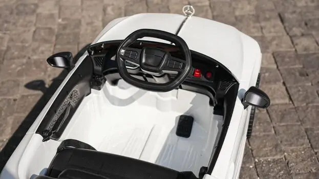 Mercedes Benz White - ელექტრო მანქანა, 8 image