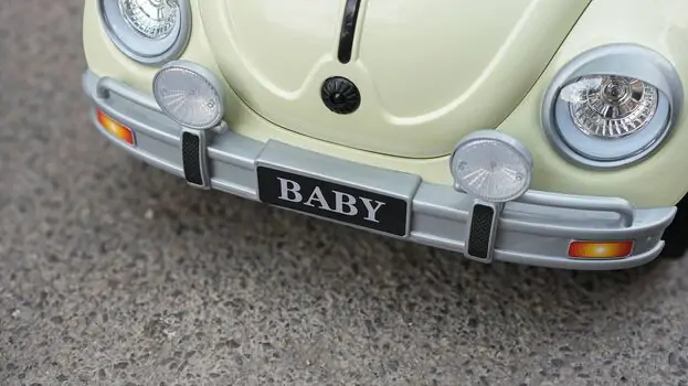 Vintage Baby Car Candy Green - ელექტრო მანქანა, 6 image