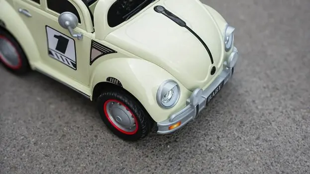 Vintage Baby Car Candy Green - ელექტრო მანქანა, 7 image