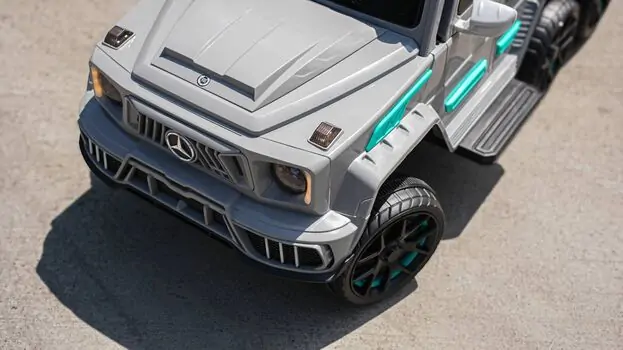 Mercedes Benz G63 AMG Car Grey - ელექტრო მანქანა, 15 image