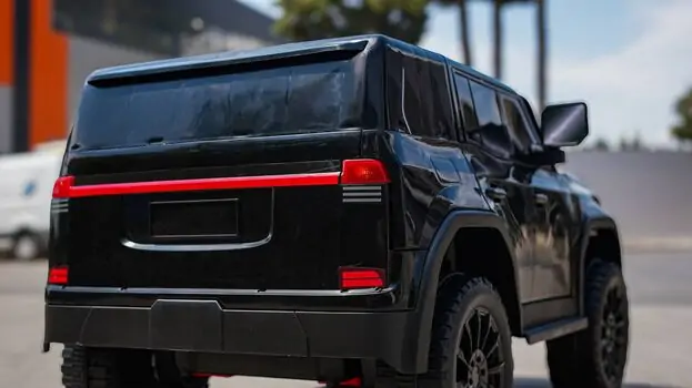 Land Cruiser Toyota Prado Black - ელექტრო მანქანა, 12 image