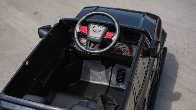 Land Cruiser Toyota Prado Black - ელექტრო მანქანა, 9 image