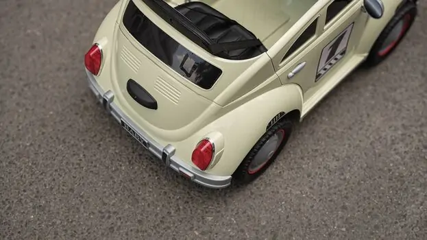 Vintage Baby Car Candy Green - ელექტრო მანქანა, 9 image