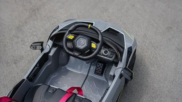 Lamborghini Licensed Car Grey - ელექტრო მანქანა, 2 image