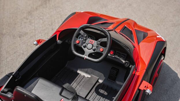 Bugatti Car Red - ელექტრო მანქანა, 4 image