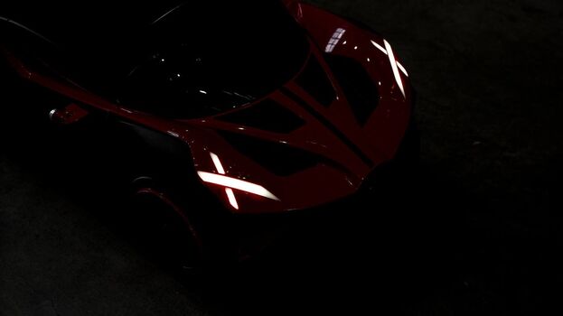 Bugatti Car Red - ელექტრო მანქანა, 5 image