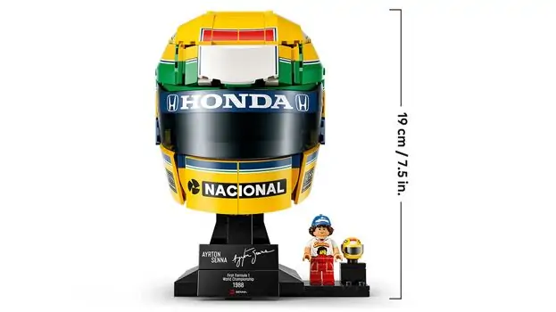 Lego Editions 43024 Ayrton Senna Helmet, 5 image
