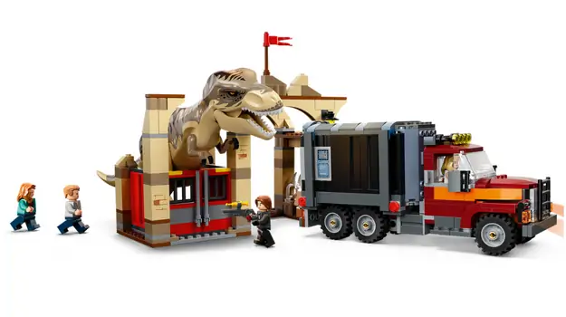 LEGO Jurassic World  76948 T. rex & Atrociraptor Dinosaur Breakout, 4 image