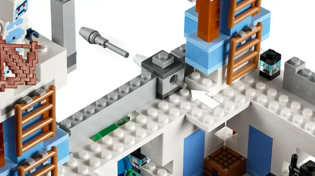 LEGO Minecraft 21186 The Ice Castle, 7 image
