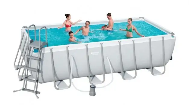 Bestway 56670 Power Steel Pool Set With Filter Pump and ladder კარკასული აუზი კარტრიჯული ფილტრით და კიბით, 4 image