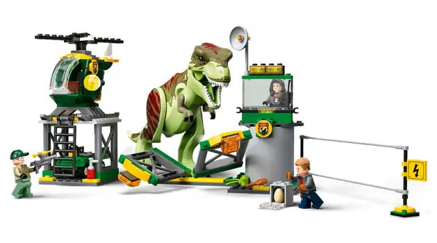 LEGO Jurassic World  76944 T. rex Dinosaur Breakout, 4 image