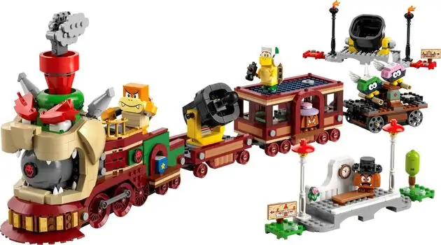 Lego Super Mario 71437 The Bowser Express Train, 3 image