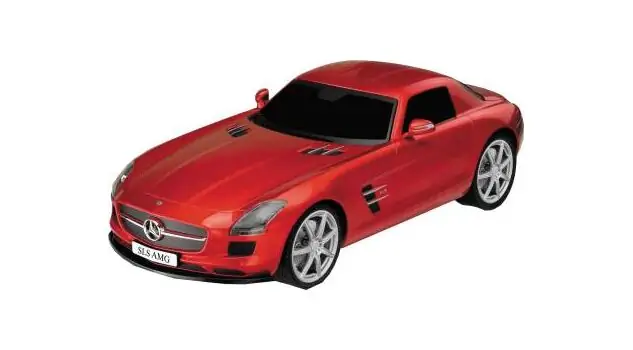 XQ Mercedes Benz SLS AMG სათამაშო მანქანა დისტანციური მართვით, 3 image