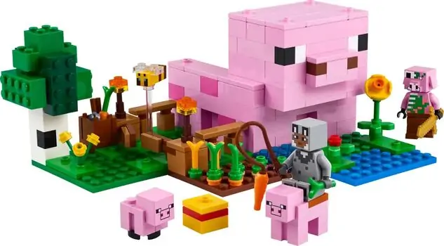 Lego Minecraft 21268 The Baby Pig House, 2 image