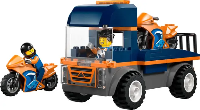 LegoCity 60491 Motorcycle Transporter, 2 image