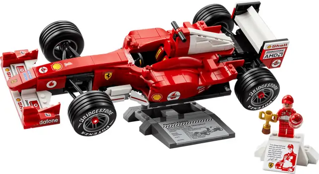 Lego Icons 11375 Ferrari F2004 & Michael Schumacher, 18 image
