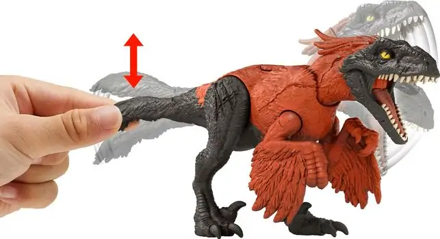 Mattel Jurassic World Strike Attack-სათამაშო დინოზავრი, 5 image