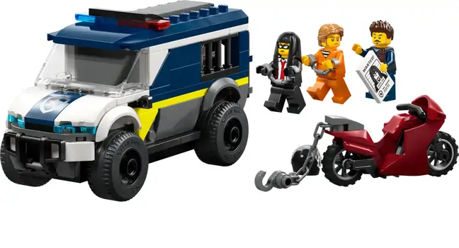 Lego City 60479 Police Prisoner Transport Van, 3 image