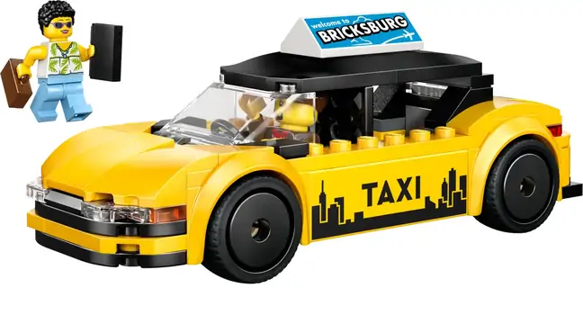 Lego City 60487 Yellow Taxi, 2 image