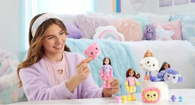 Barbie Cutie Reveal Doll- ბარბი ფერის ტრანსფორმაციით, 2 image