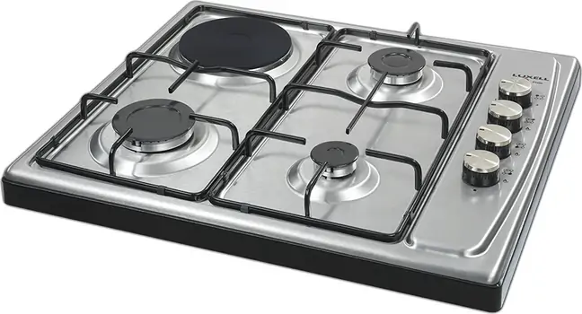 ქურის ზედაპირი LUXELL LX-412 B (INOX)