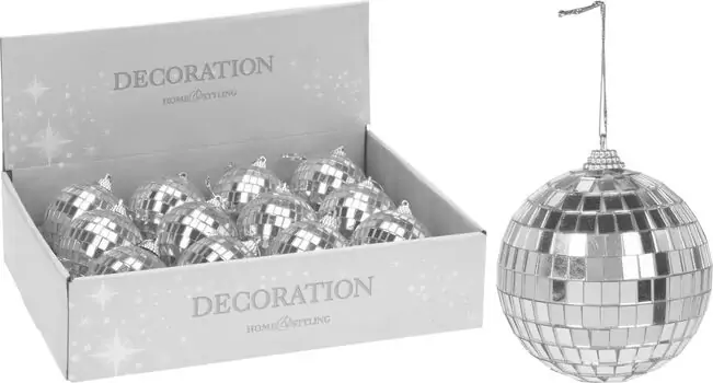 Christmas Balls Set Disco Style 8 cm ნაძვის ხის სათამაშოები