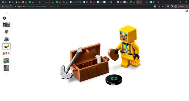 LEGO Minecraft 21189 The Skeleton Dungeon, 7 image