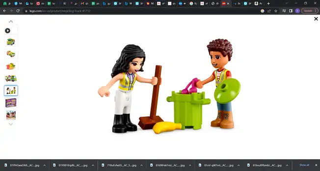 LEGO Friends 41712  Recycling Truck, 7 image